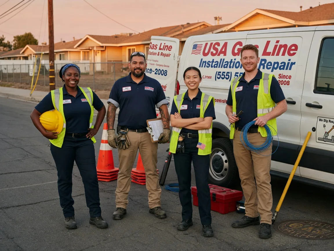 Gas Line Installation company in Carversville, PA